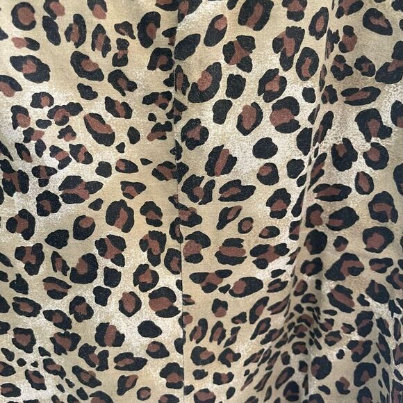 Lane Bryant Leopard Cheetah Print Tunic top Shirt Women’s Plus Size 18/20 - Picture 3 of 5